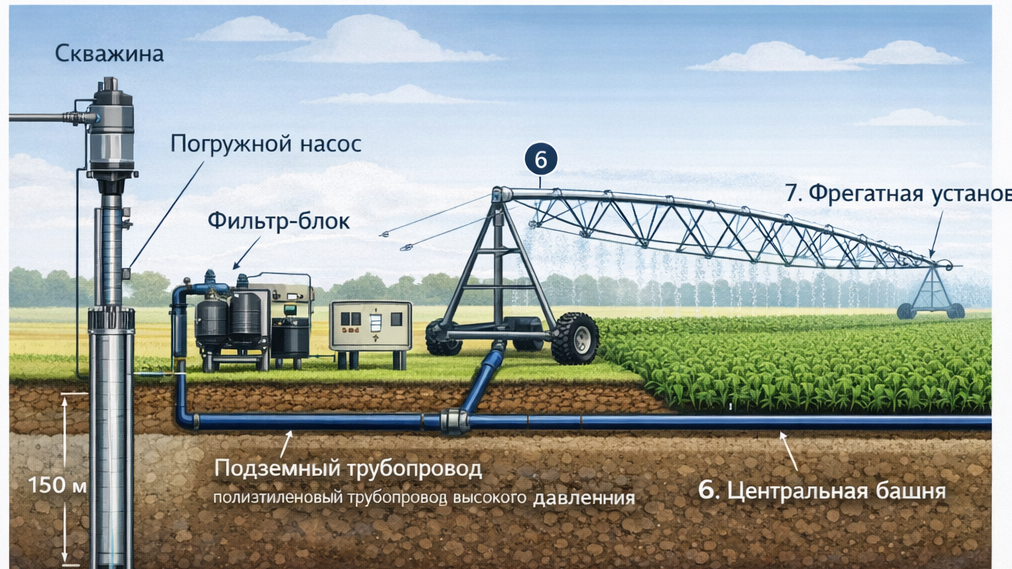 Дождевальная система